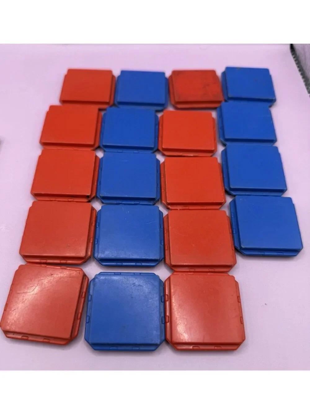 Vintage 1965 Tupperware Build-O-Fun Building Replacement 68 Pieces